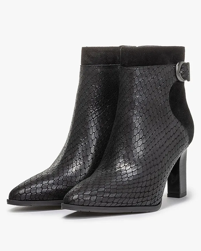 Ankle Boots Women Floris Van Bommel Sharpi 0204 Printedleather