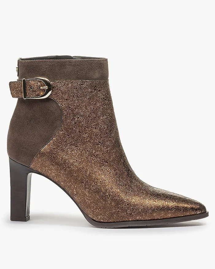 Ankle Boots Women Floris Van Bommel Sharpi 0205 Metallicprint