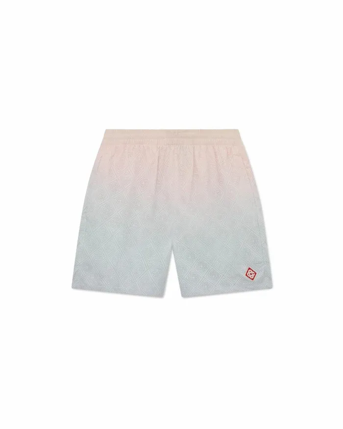 Aprs Sport Men Casablanca Paris Gradient Laser Detail Track Shorts