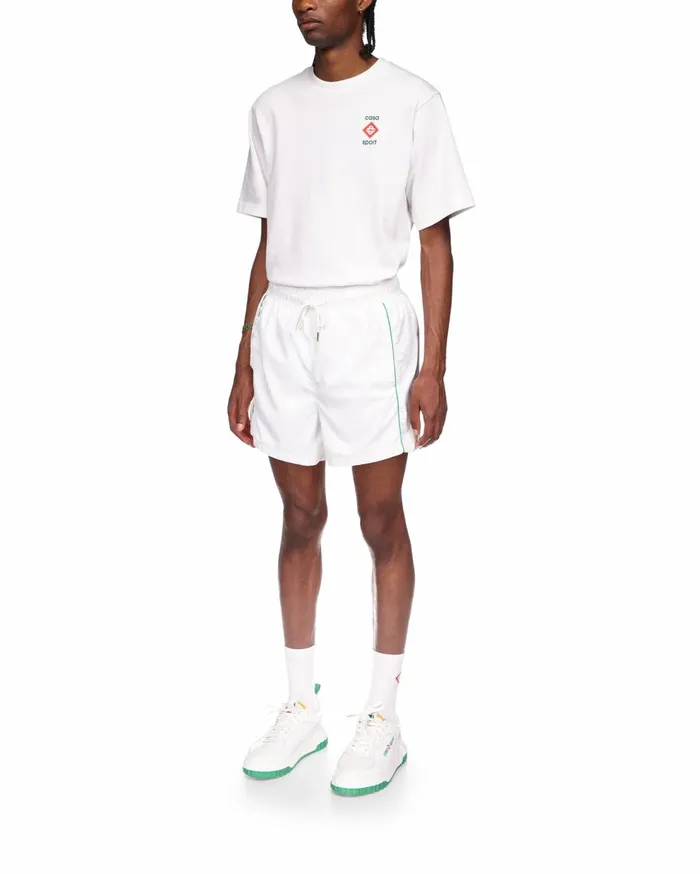 Aprs Sport Men Casablanca Paris Laser Detail Track Shorts Aprs Sport Men Casablanca Paris Laser Detail Track Shorts