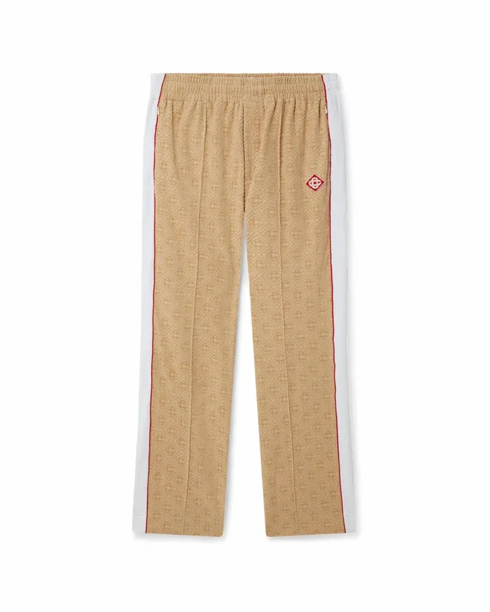Aprs Sport Men Casablanca Paris Monogram Velour Track Pants