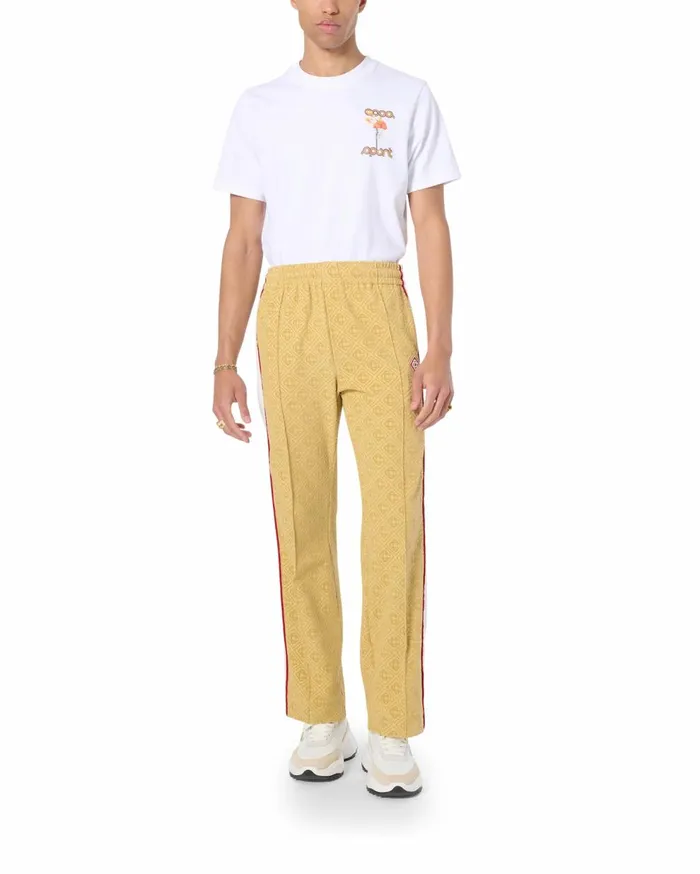 Aprs Sport Men Casablanca Paris Monogram Velour Track Pants