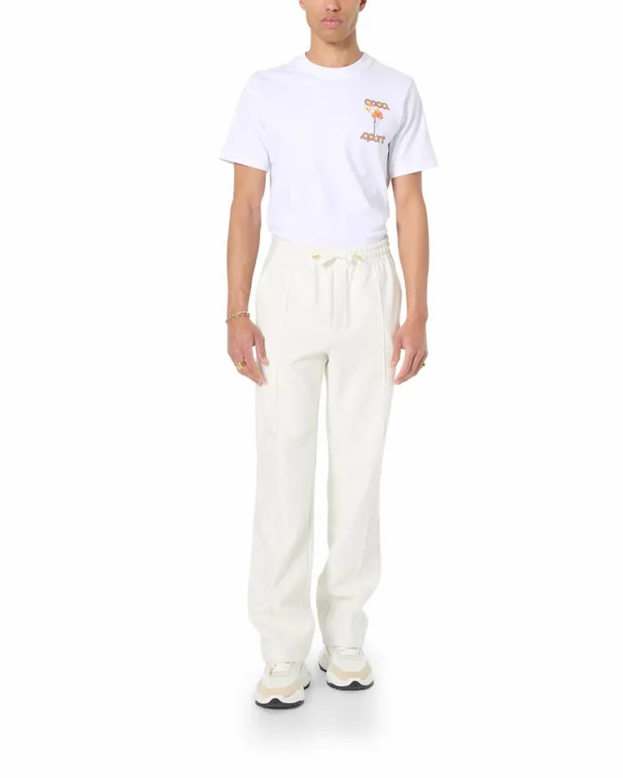 Aprs Sport Men Casablanca Paris Pintuck Logo Joggers Aprs Sport Men Casablanca Paris Pintuck Logo Joggers