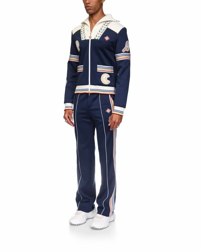 Aprs Sport Men Casablanca Paris Varsity Track Jacket