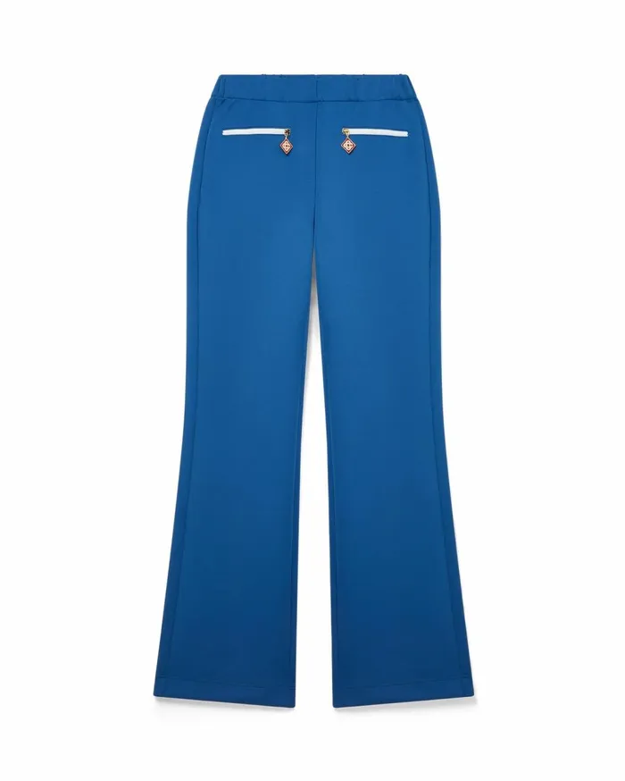 Aprs Sport Women Casablanca Paris Stretch Tricot Zip Pocket Trackpant