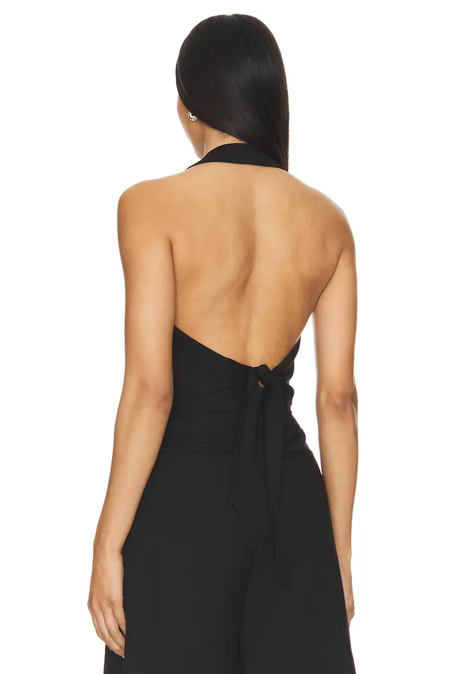 Aria Vest Black Women Lovers and Friends Tops Aria Vest Black Women Lovers and Friends Tops
