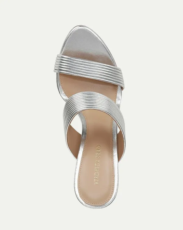 Asha Sandal Silver Women Veronica Beard Shoes