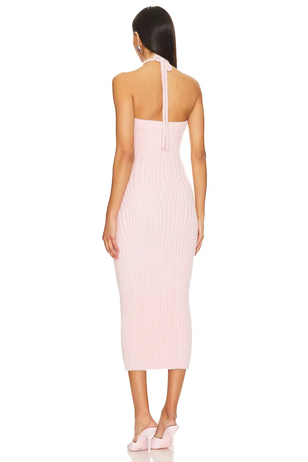 Astrid Halter Dress Light Pink Women Lovers and Friends Sweaters and Knits Astrid Halter Dress Light Pink Women Lovers and Friends Sweaters and Knits