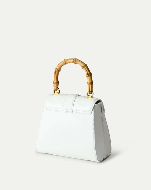Avenue BambooHandle Bag Offwhite Women Veronica Beard Handbags