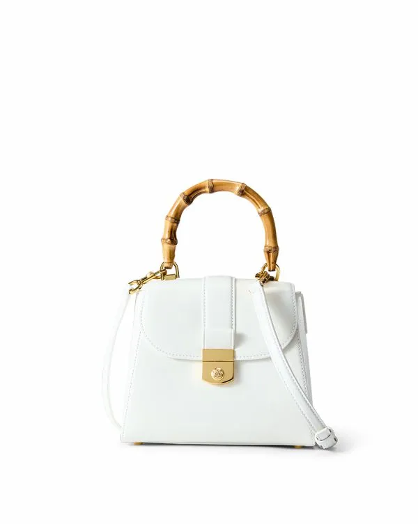 Avenue BambooHandle Bag Offwhite Women Veronica Beard Handbags