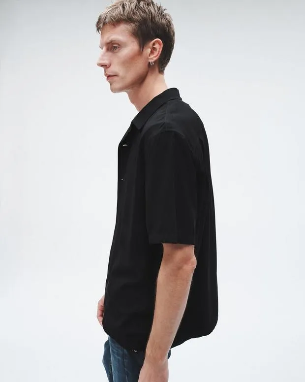 Avery Viscose Shirt Black Shirts rag and bone Men