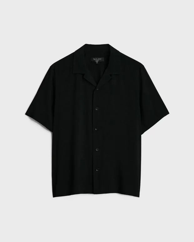 Avery Viscose Shirt Black Shirts rag and bone Men