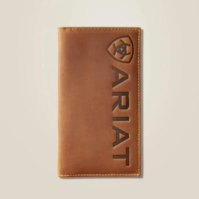 Bags and Wallets Men Ariat Rodeo Wallet Large Logo Medium Brown
