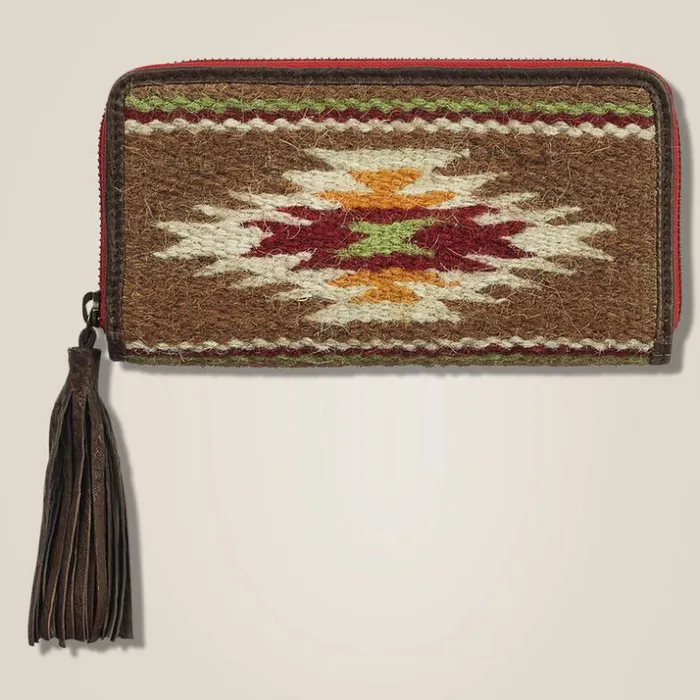 Bags and Wallets Women Ariat Sheridan Clutch Wallet Brown