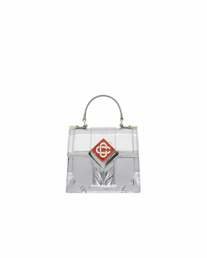 Bags MenWomen Casablanca Paris Chrome Micro Jeanne Bag