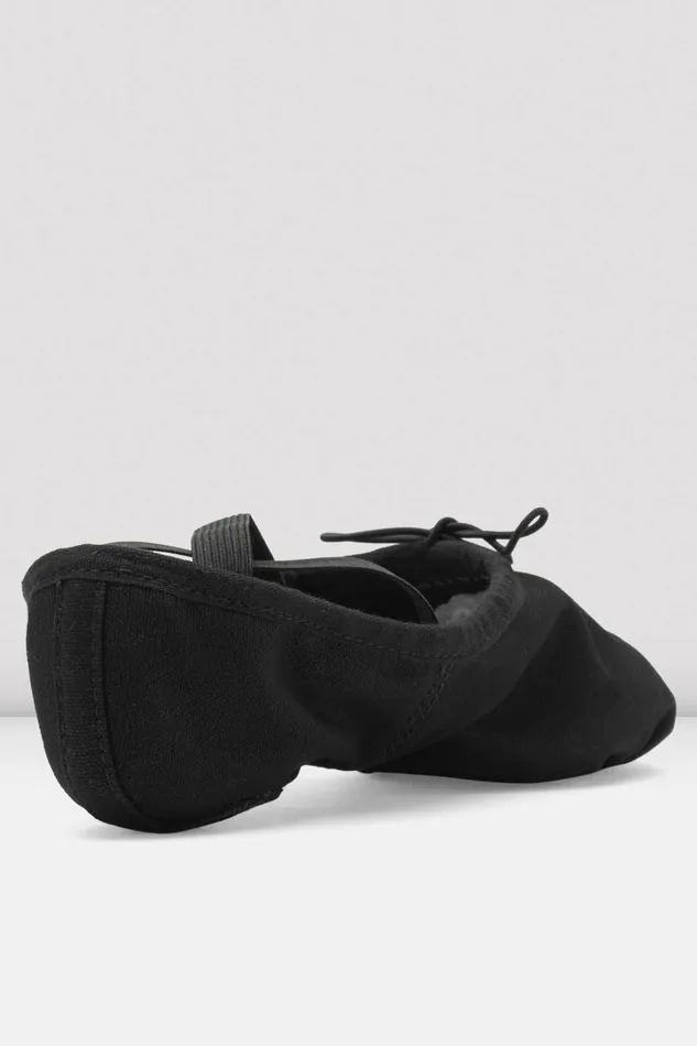 Ballet Bloch Adult Ladies Pump Canvas Ballet Shoes Black Canvas