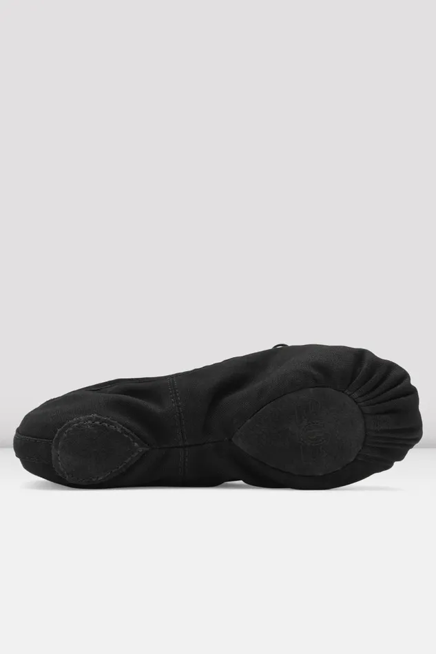 Ballet Bloch Adult Ladies Pump Canvas Ballet Shoes Black Canvas