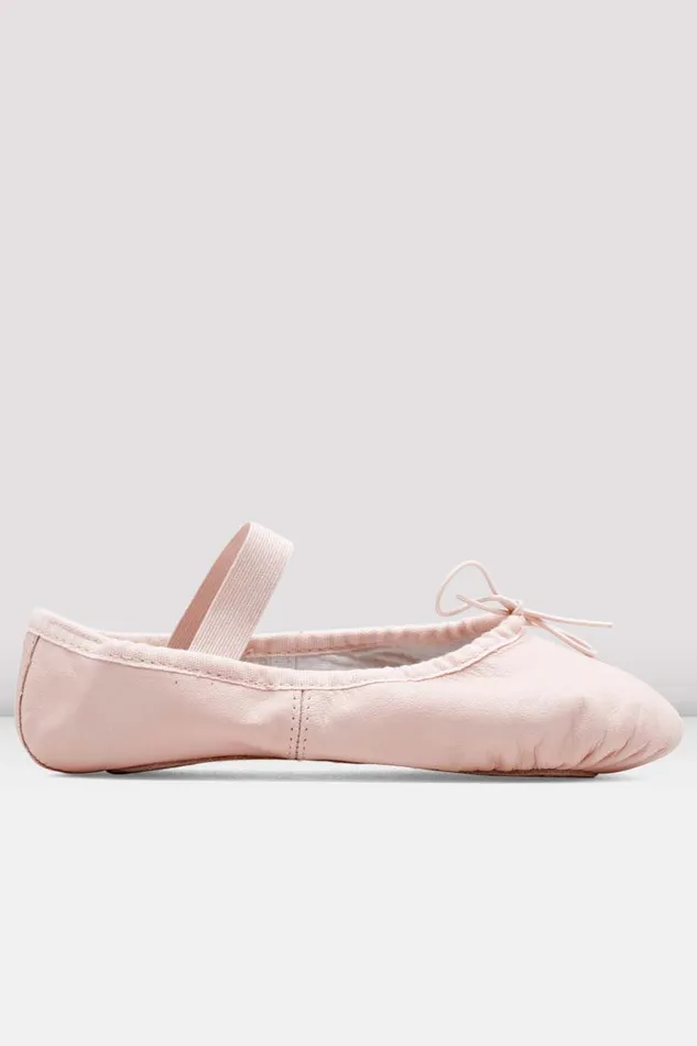 Ballet Bloch Children Childrens Dansoft Leather Ballet Shoes Theatrical Pink Leather