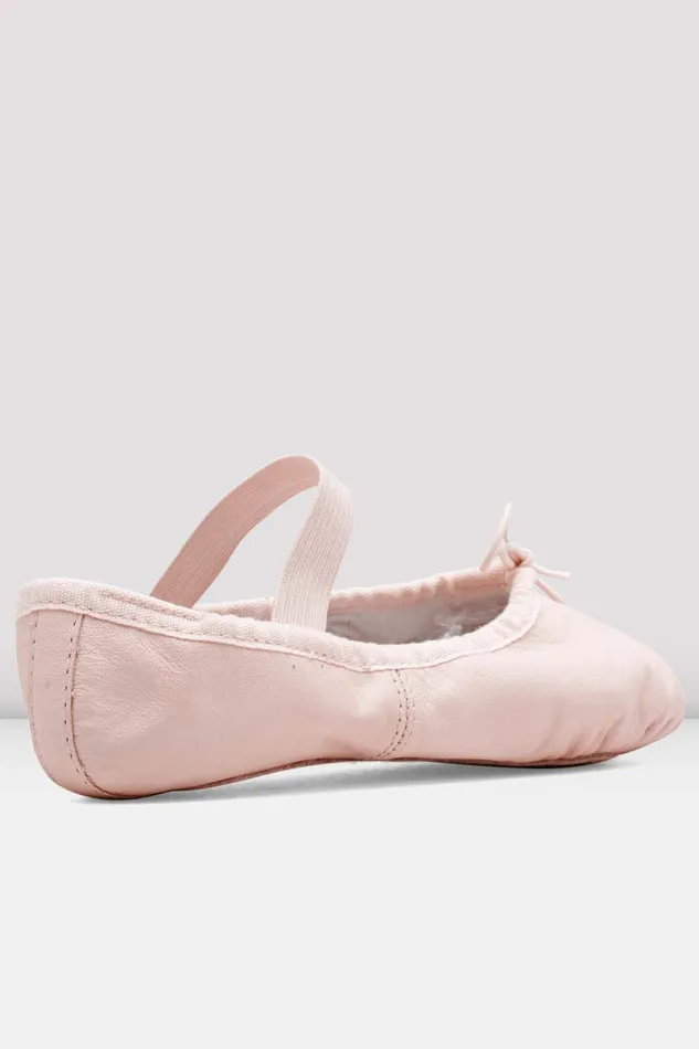 Ballet Bloch Children Childrens Dansoft Leather Ballet Shoes Theatrical Pink Leather