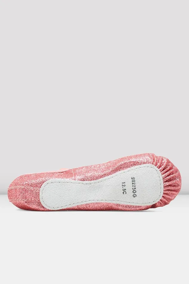 Ballet Childrens Glitterdust Ballet Shoes Rose Glitter 8211 Bloch Children