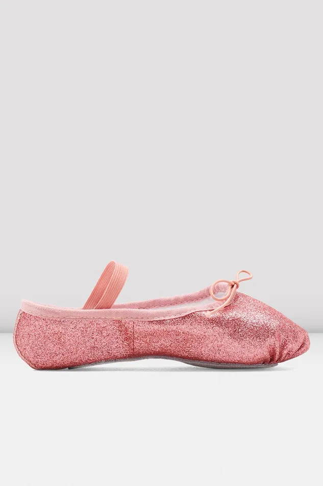 Ballet Childrens Glitterdust Ballet Shoes Rose Glitter 8211 Bloch Children