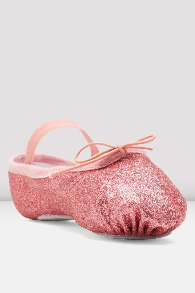 Ballet Childrens Glitterdust Ballet Shoes Rose Glitter 8211 Bloch Children
