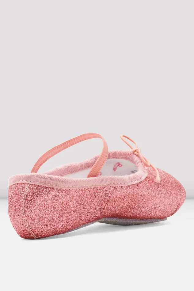 Ballet Childrens Glitterdust Ballet Shoes Rose Glitter 8211 Bloch Children