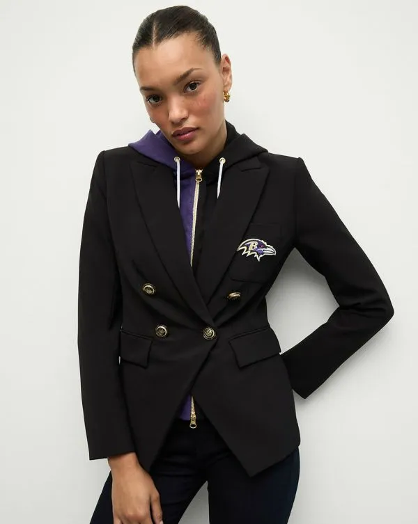 Baltimore Ravens Dickey Jacket Baltimore Ravens Women Veronica Beard Jackets and Outerwear Baltimore Ravens Dickey Jacket Baltimore Ravens Women Veronica Beard Jackets and Outerwear