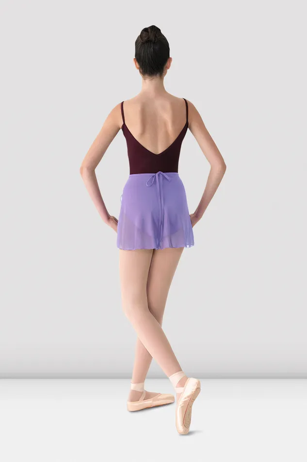Basics Bloch Adult Ladies Mirella Georgette Wrap Skirt Lilac