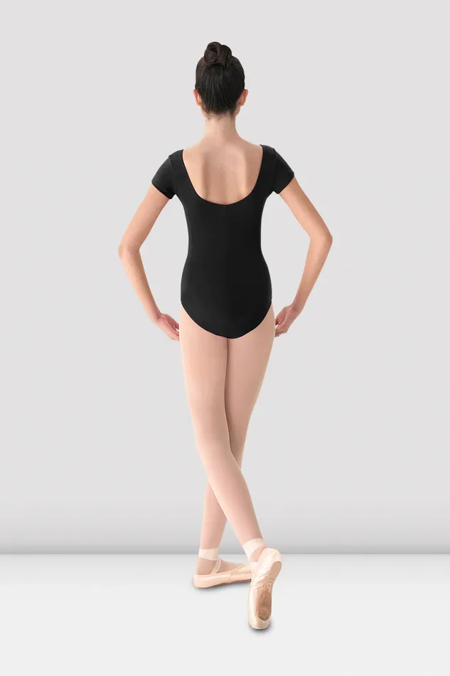 Basics Girls Mirella Cap Sleeve Leotard Black 8211 Bloch Children