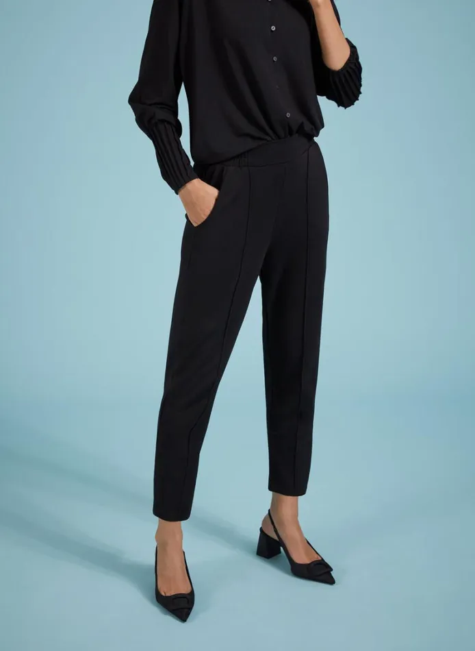 Baukjen Elizabeth Tailored Trousers Caviar Black Clothing