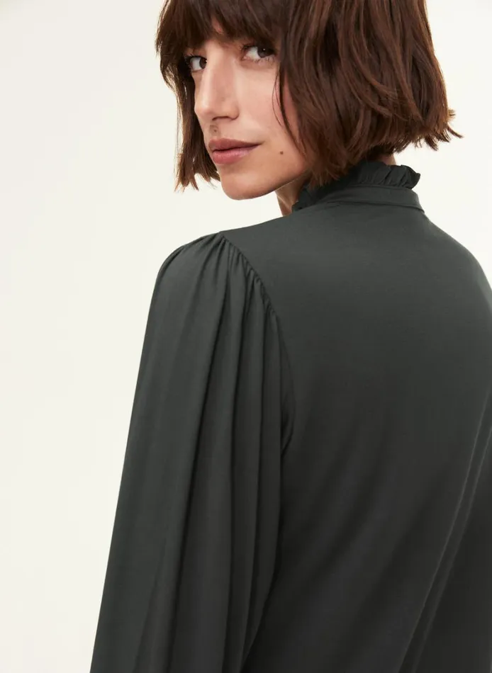 Baukjen ImkenLong Sleeve Blouse Deep Khaki Clothing