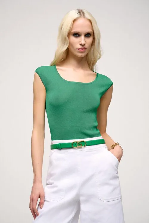 Belts Luisa Spagnoli Women Dolcino Dolcino BrownGold