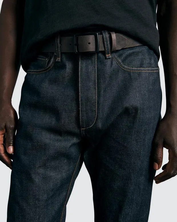 Belts rag and bone Men Rugged Belt BlackBrown
