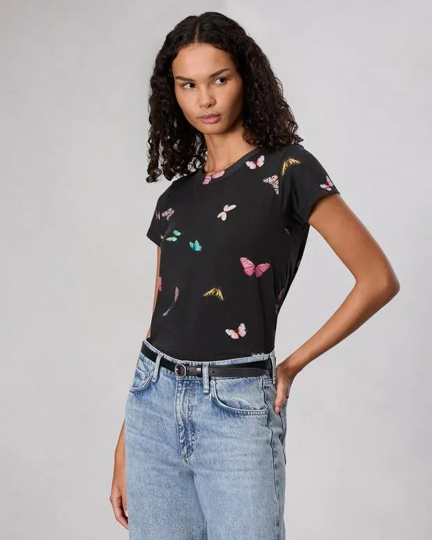 Belts Women Baby Audrey Leather Belt Black rag and bone