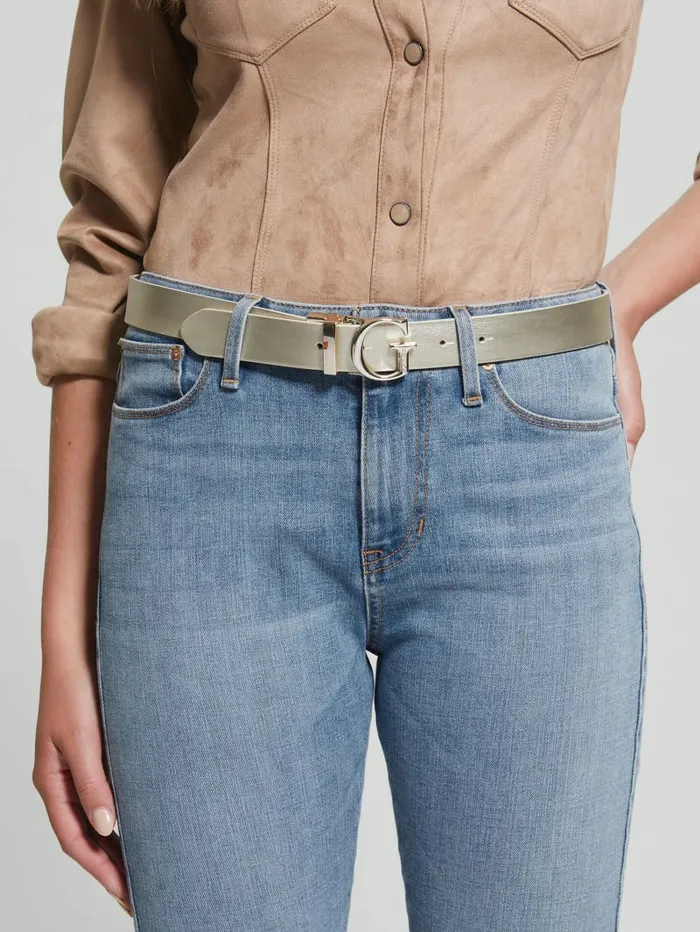 Belts Women Vera G Belt GoldCognac GUESS Belts Women Vera G Belt GoldCognac GUESS