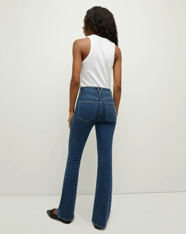 Beverly Loafer Length SkinnyFlare Jean Bright Blue Women Veronica Beard Jeans Beverly Loafer Length SkinnyFlare Jean Bright Blue Women Veronica Beard Jeans