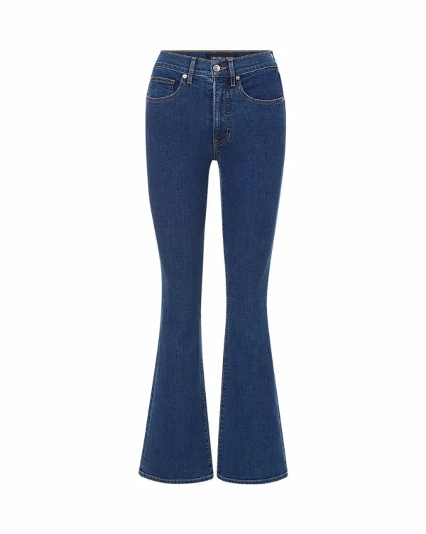 Beverly Loafer Length SkinnyFlare Jean Bright Blue Women Veronica Beard Jeans Beverly Loafer Length SkinnyFlare Jean Bright Blue Women Veronica Beard Jeans