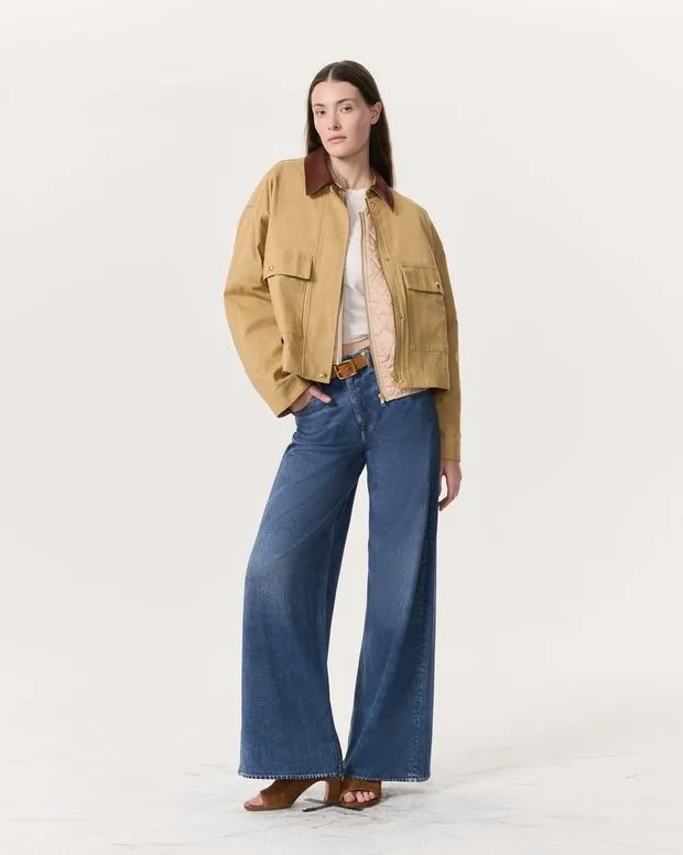 Blazers and Vests Nonie 2in1 Cotton Twill Jacket Beige rag and bone Women
