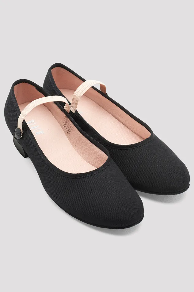 Bloch Character Children Childrens Accent Canvas Character Shoes Black Canvas