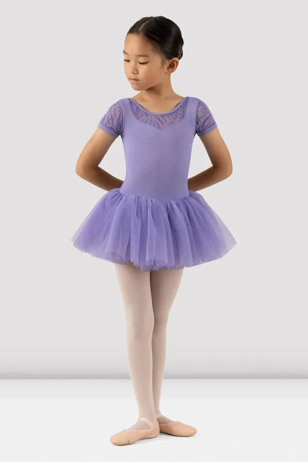 Bloch Dresses Children Girls Holly Short Sleeve Tutu Dress Lilac