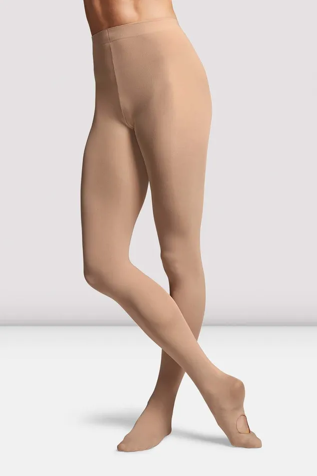 Bloch Girls Convertible Tights Bloch Tan Accessories Tights