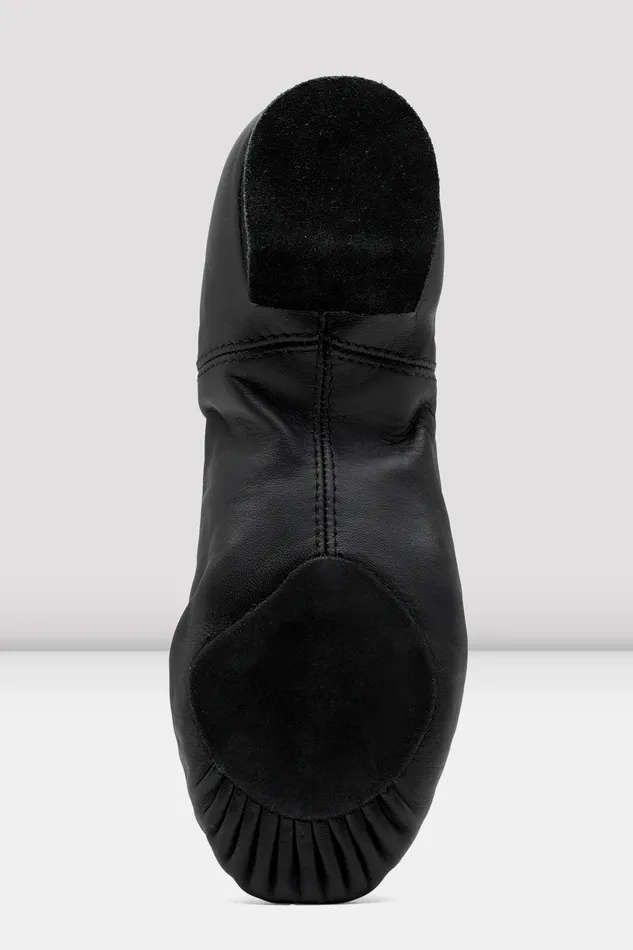 Bloch Jazz Adult Mens Ultraflex Leather Jazz Shoes Black Leather