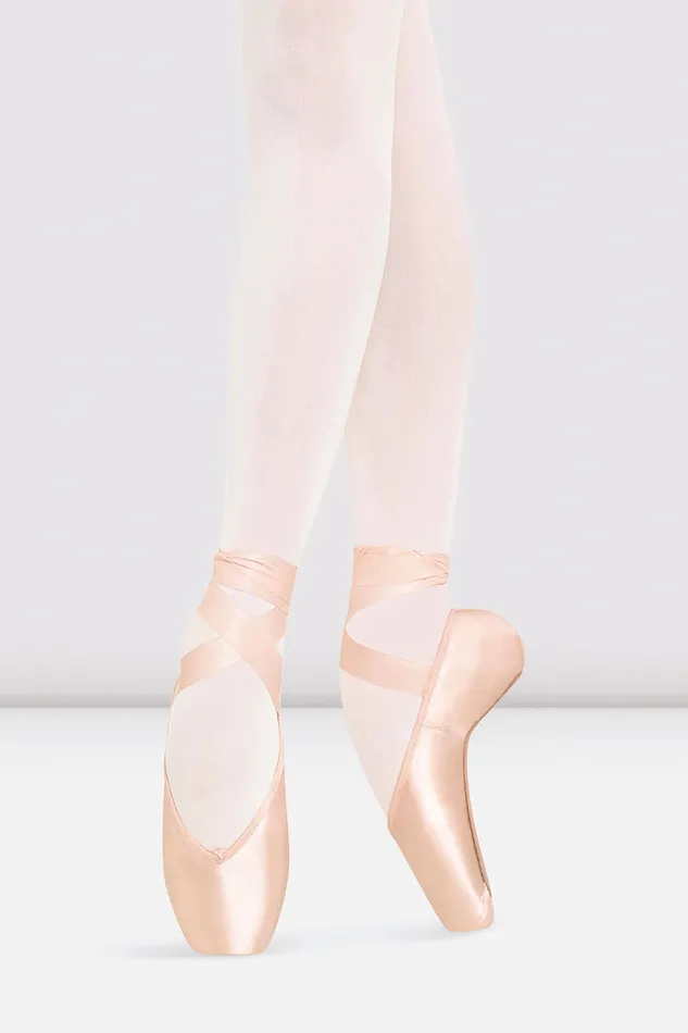 Bloch Pointe Adult Heritage Long Length Pointe Shoes Pink Satin