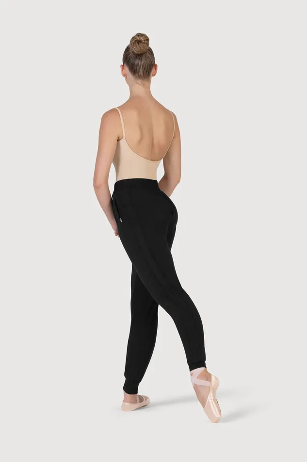 Bloch Separates Adult Ladies Shauna Soft Tapered Pant Black