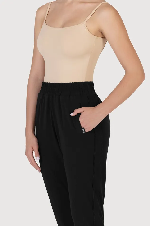 Bloch Separates Adult Ladies Shauna Soft Tapered Pant Black