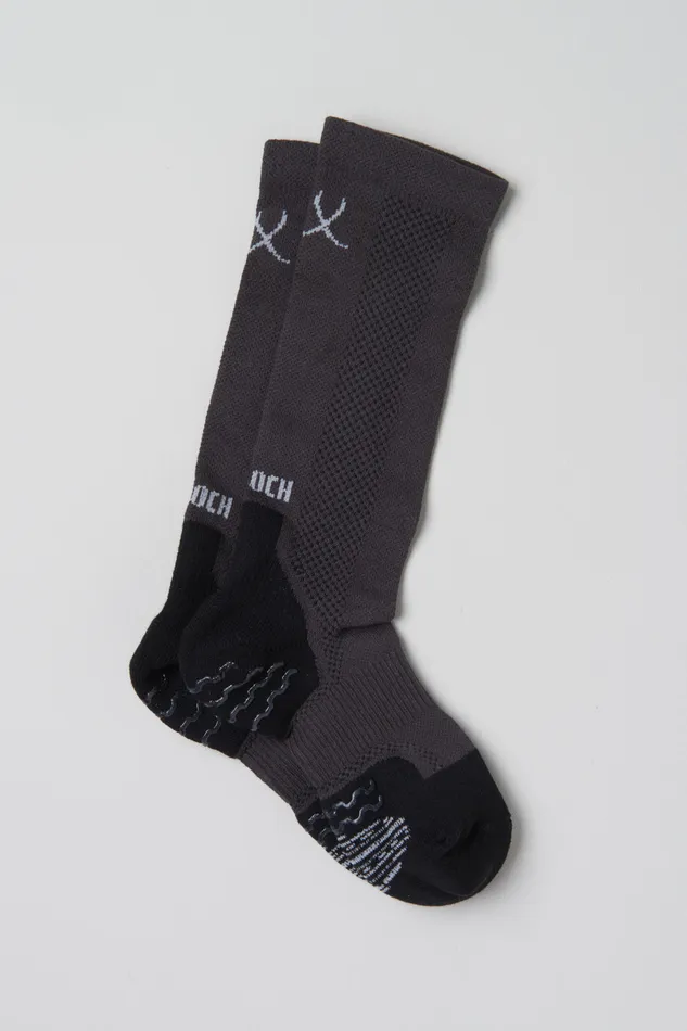 Blochsox Dance Socks Charcoal Knit Mens Bloch Adult