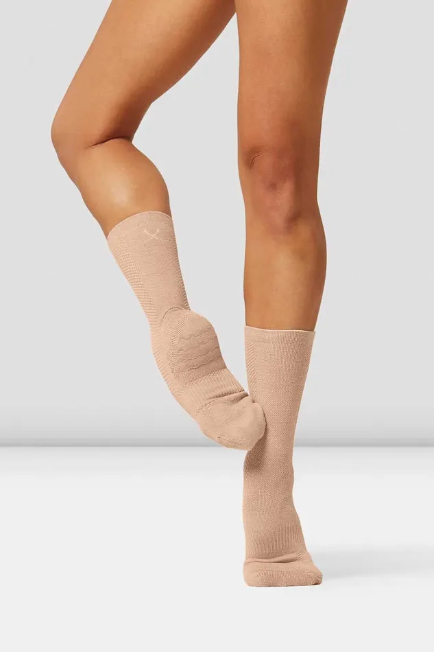 Blochsox Dance Socks Sand Knit Mens Bloch Adult