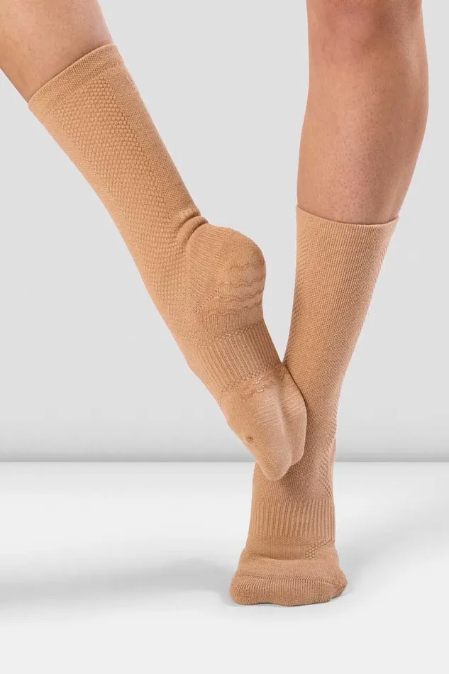 Blochsox Dance Socks Sand Knit Mens Bloch Adult