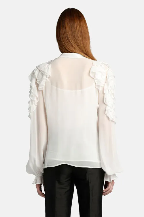 Blouses and Shirts Bisenzio Bisenzio Cream 8211 Luisa Spagnoli Women Blouses and Shirts Bisenzio Bisenzio Cream 8211 Luisa Spagnoli Women